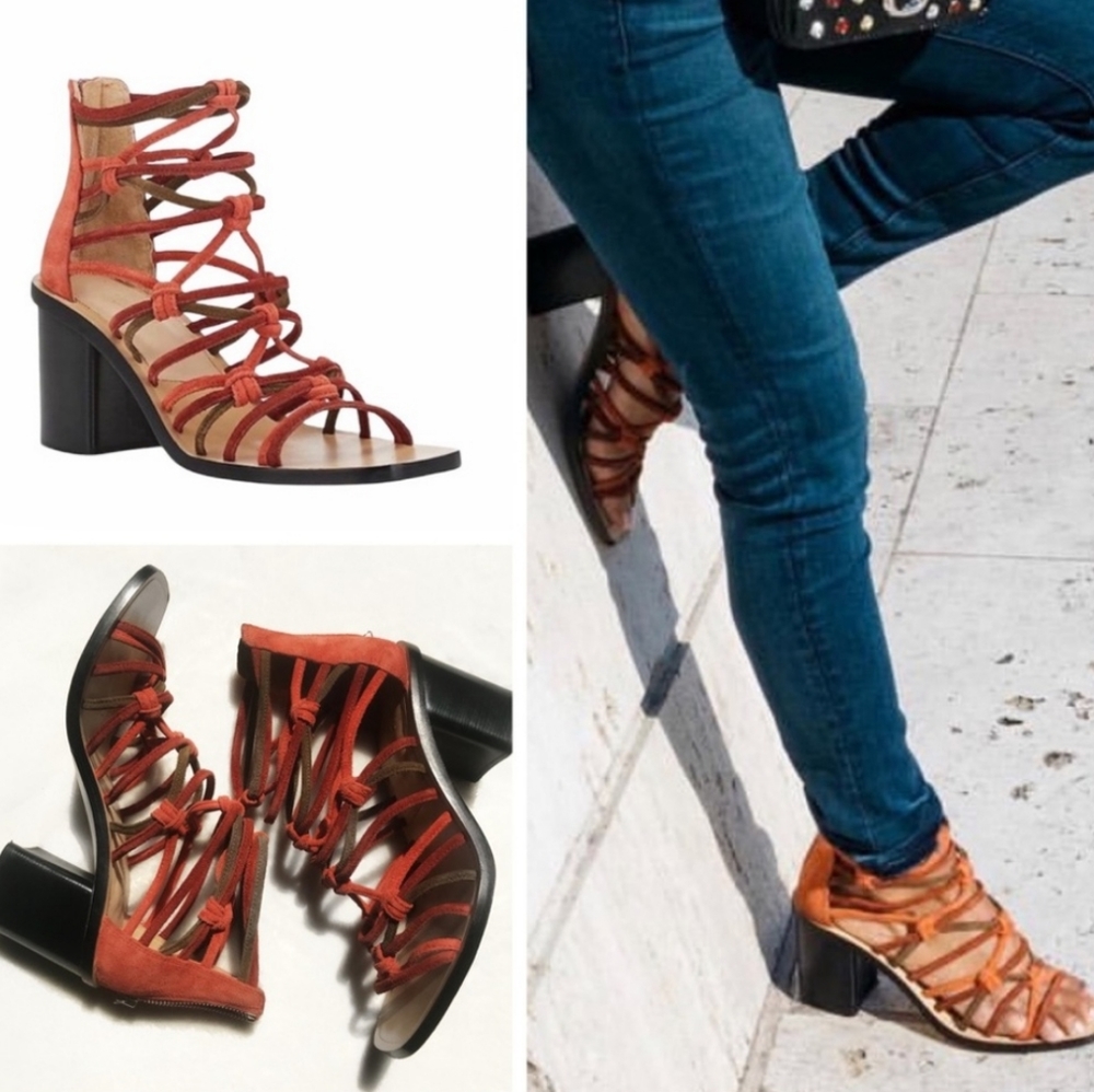 NIB rag & bone Camille Terracotta Sandals